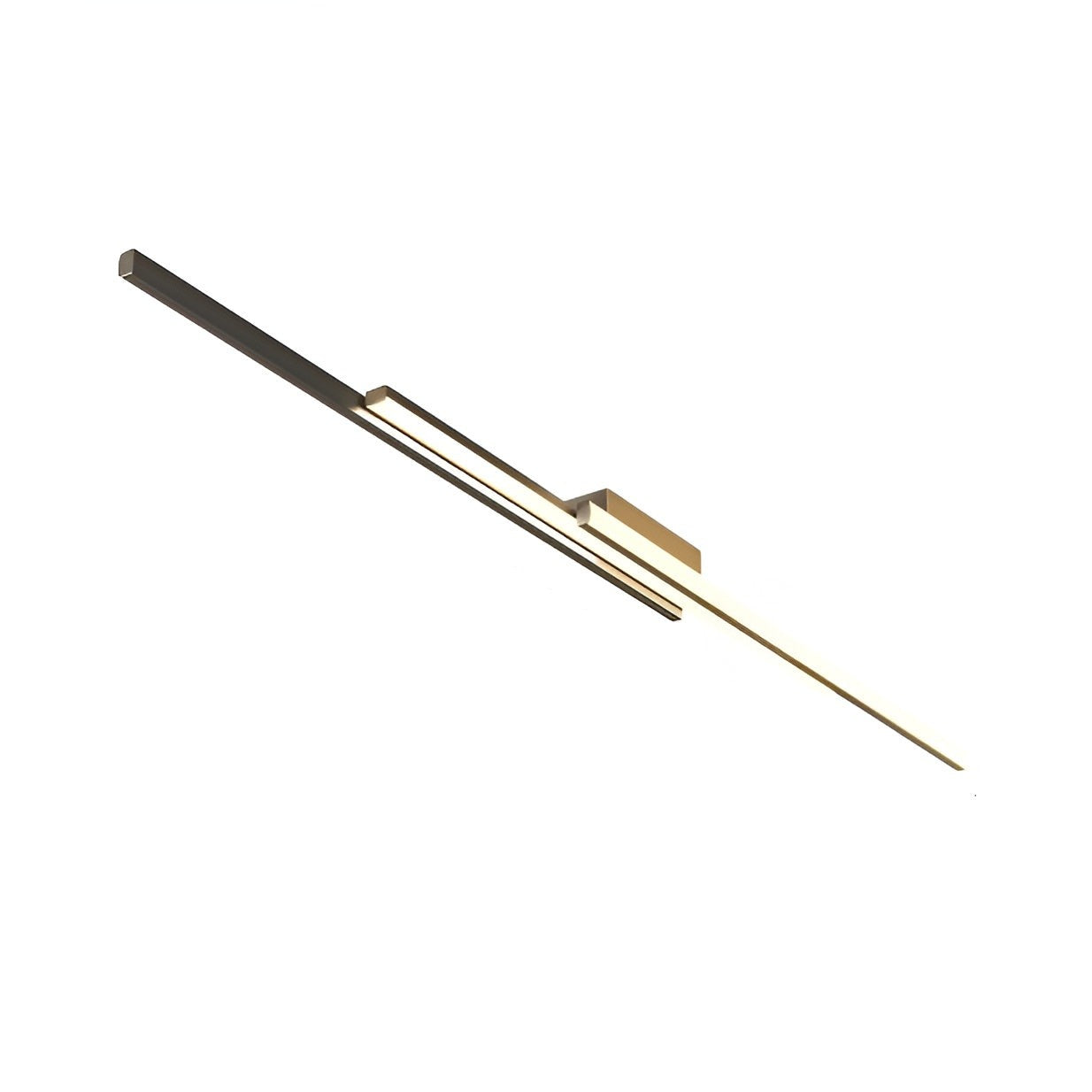 Plafonnier LED Long et Fin | Couloir Escalier et Chambre Blanc Chaud Élégant
