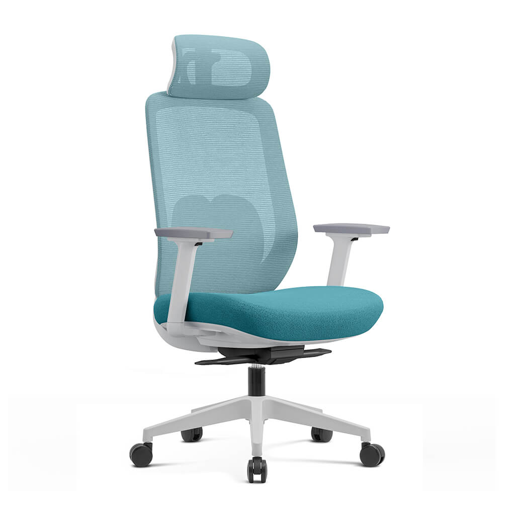Chaise de Bureau Ergonomique Aera en Maille — 7 Couleurs disponibles
