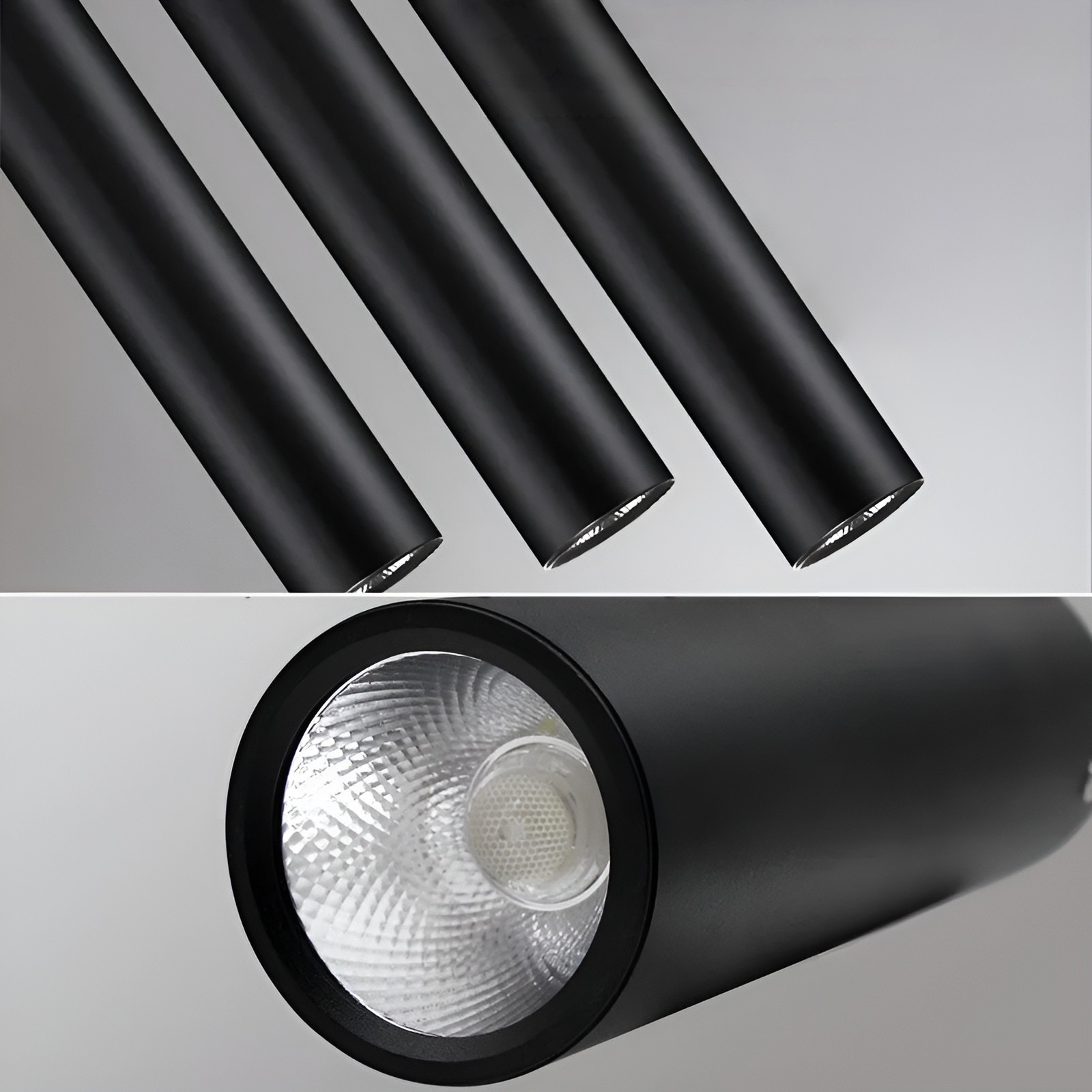 Suspension LED Dimmable Tube Mince | Cuisine Salle à Manger et Bar 7W