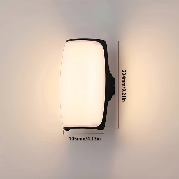 Applique Extérieure LED Étanche Détecteur | Jardin Terrasse et Entrée 18W