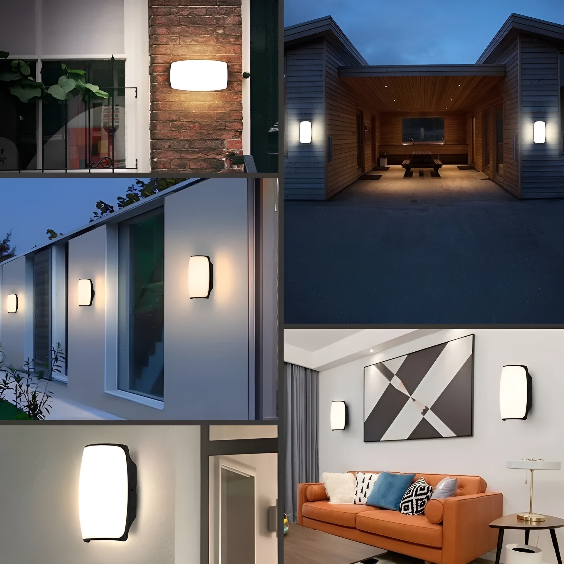 Applique Extérieure LED Étanche Détecteur | Jardin Terrasse et Entrée 18W