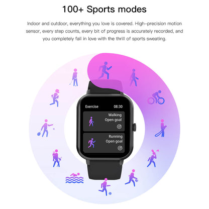 Montre Connectée Fitness Tracker — Suivi Santé Sport et Sommeil