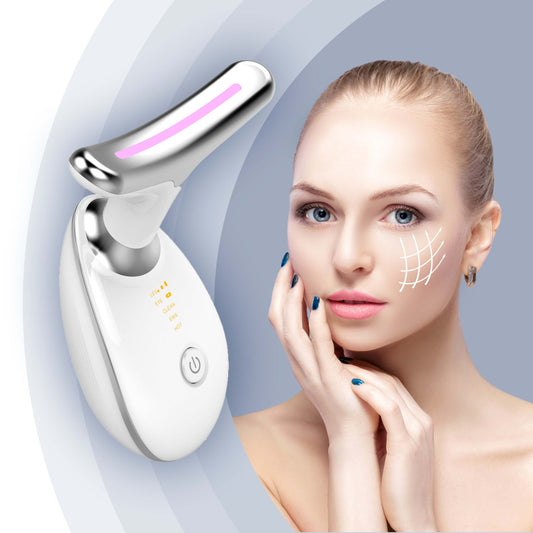 Bâton Facial 4-en-1 en Lumière Rouge — Anti-Âge, Fermeté et Éclat
