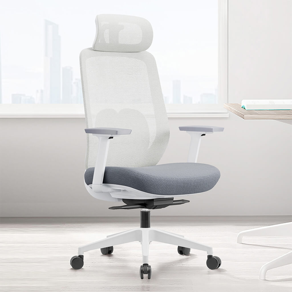 Chaise de Bureau Ergonomique Aera en Maille — 7 Couleurs disponibles