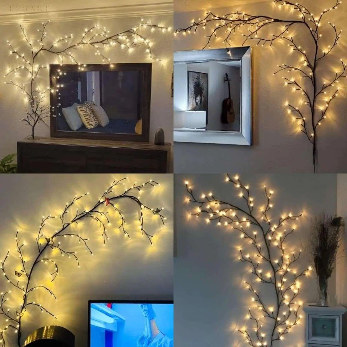 Willow Guirlande Lumineuse Magique | Éclairage Féerique Intérieur et Extérieur