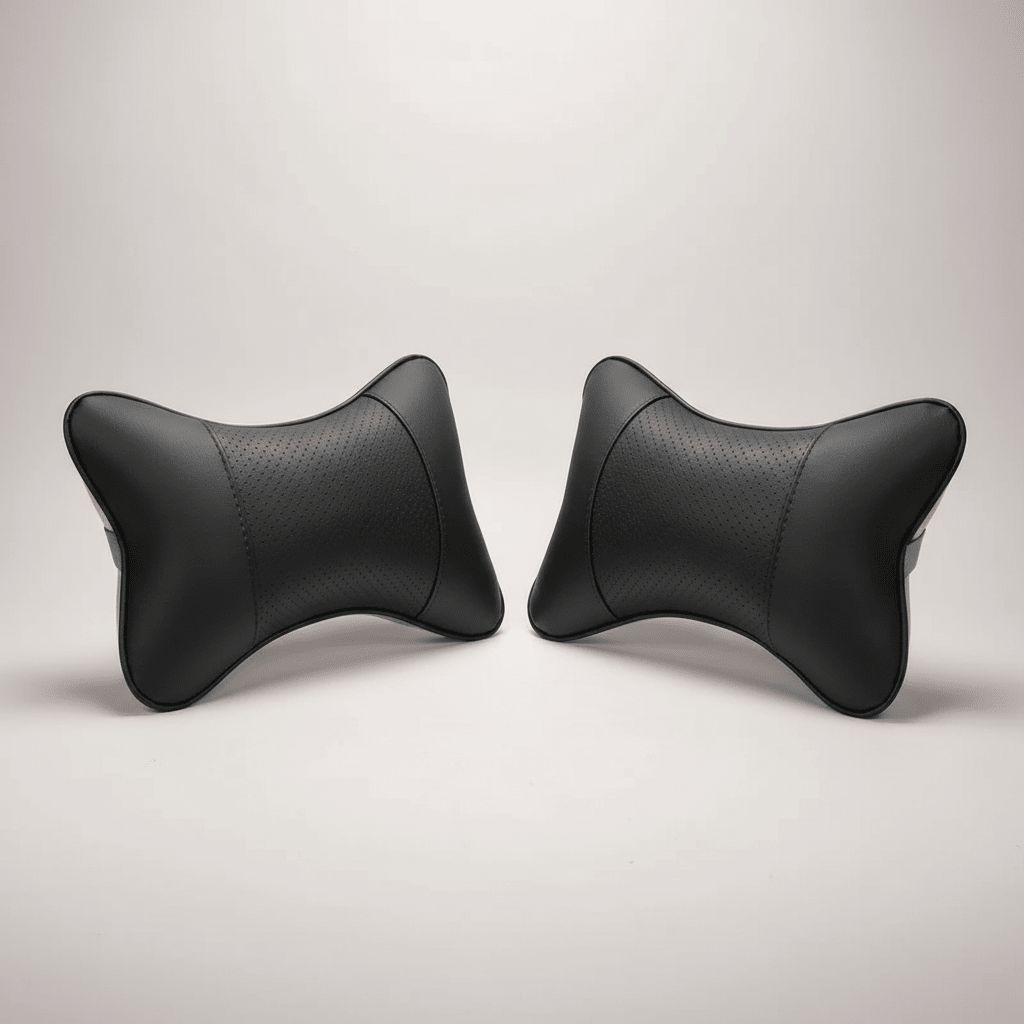 Breathable Mesh Car Headrest - Year-Round Cervical Comfort