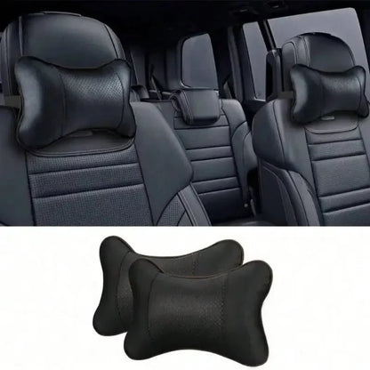 Breathable Mesh Car Headrest - Year-Round Cervical Comfort