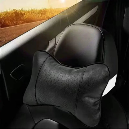Breathable Mesh Car Headrest - Year-Round Cervical Comfort
