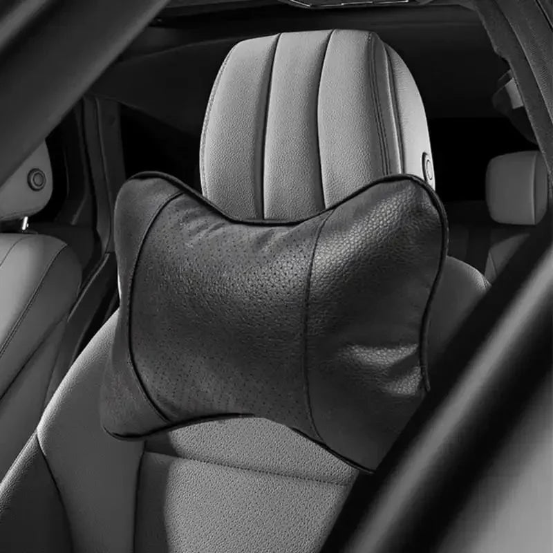 Breathable Mesh Car Headrest - Year-Round Cervical Comfort