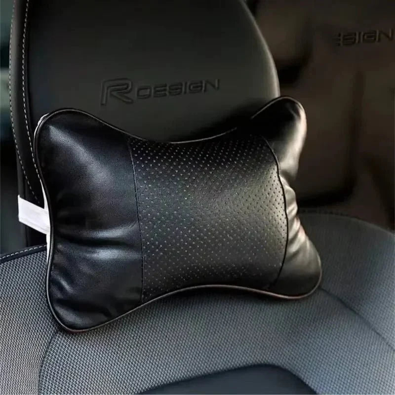 Breathable Mesh Car Headrest - Year-Round Cervical Comfort