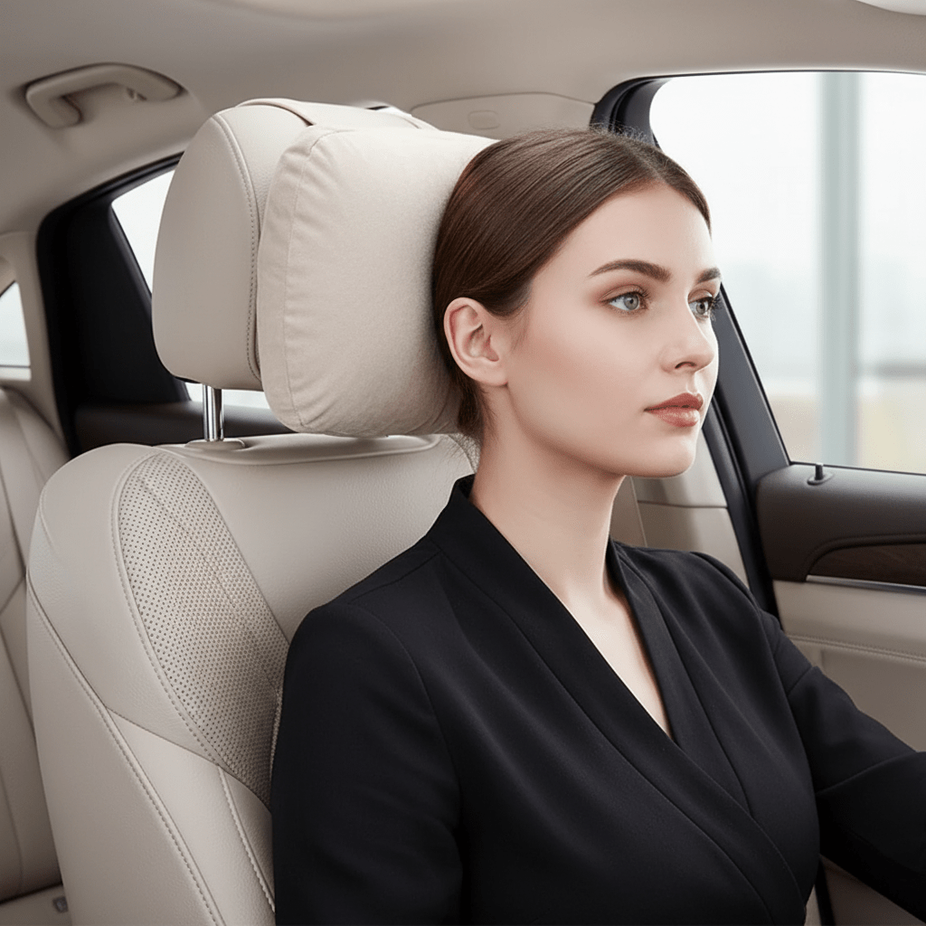 Universal Car Headrest - Cervical Comfort for All Vehicles