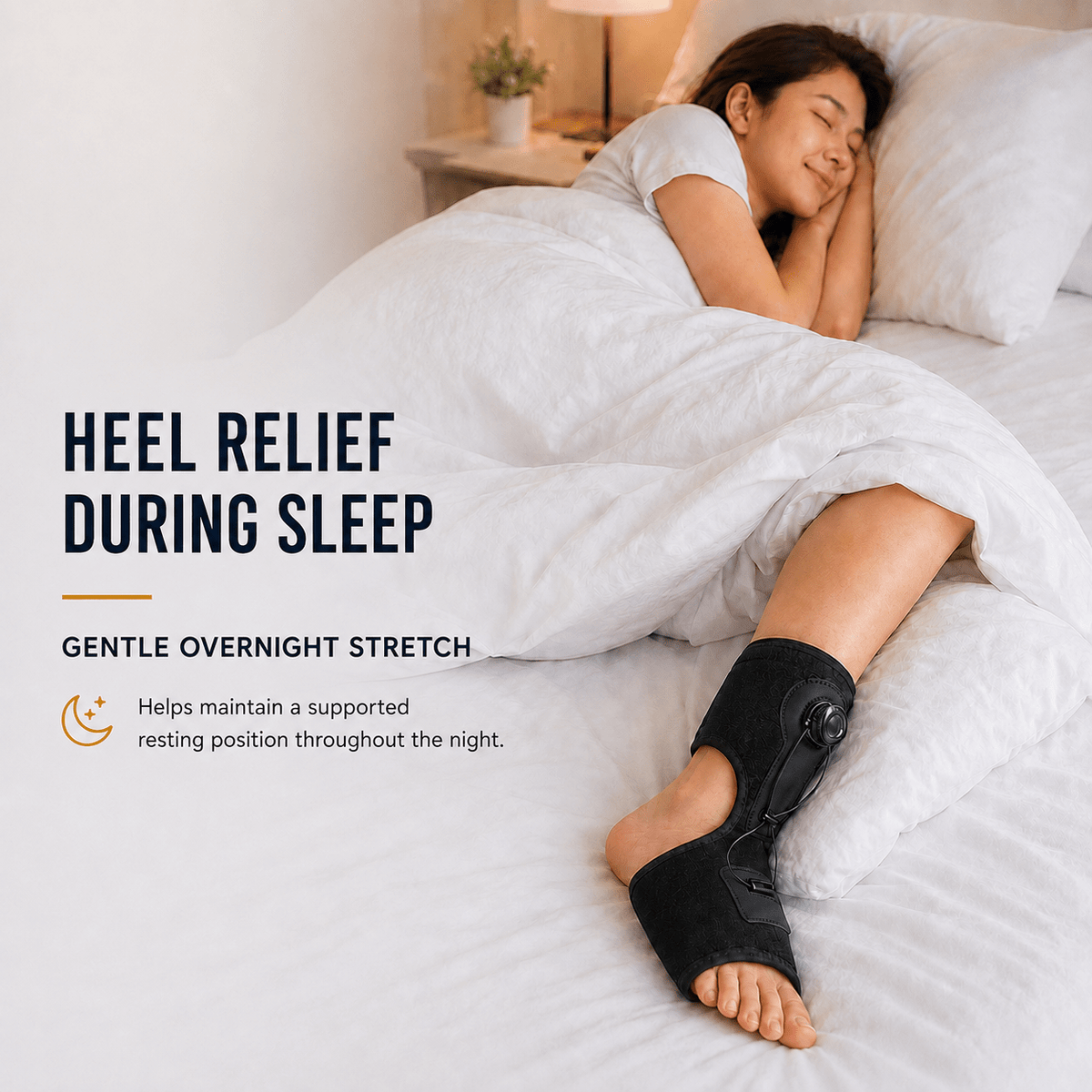 Adjustable Night Splint - Plantar Fasciitis & Dorsiflexion Nighttime