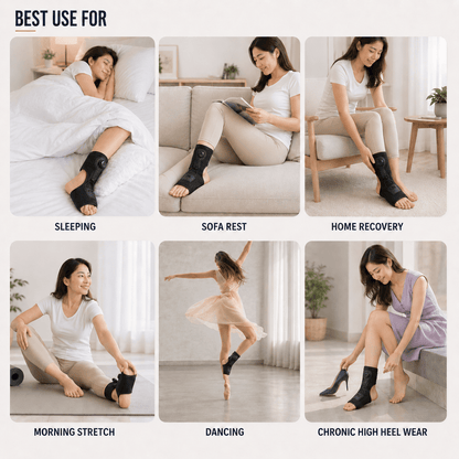 Adjustable Night Splint - Plantar Fasciitis & Dorsiflexion Nighttime