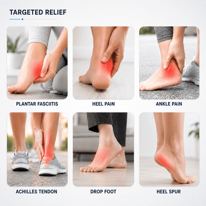 Adjustable Night Splint - Plantar Fasciitis & Dorsiflexion Nighttime