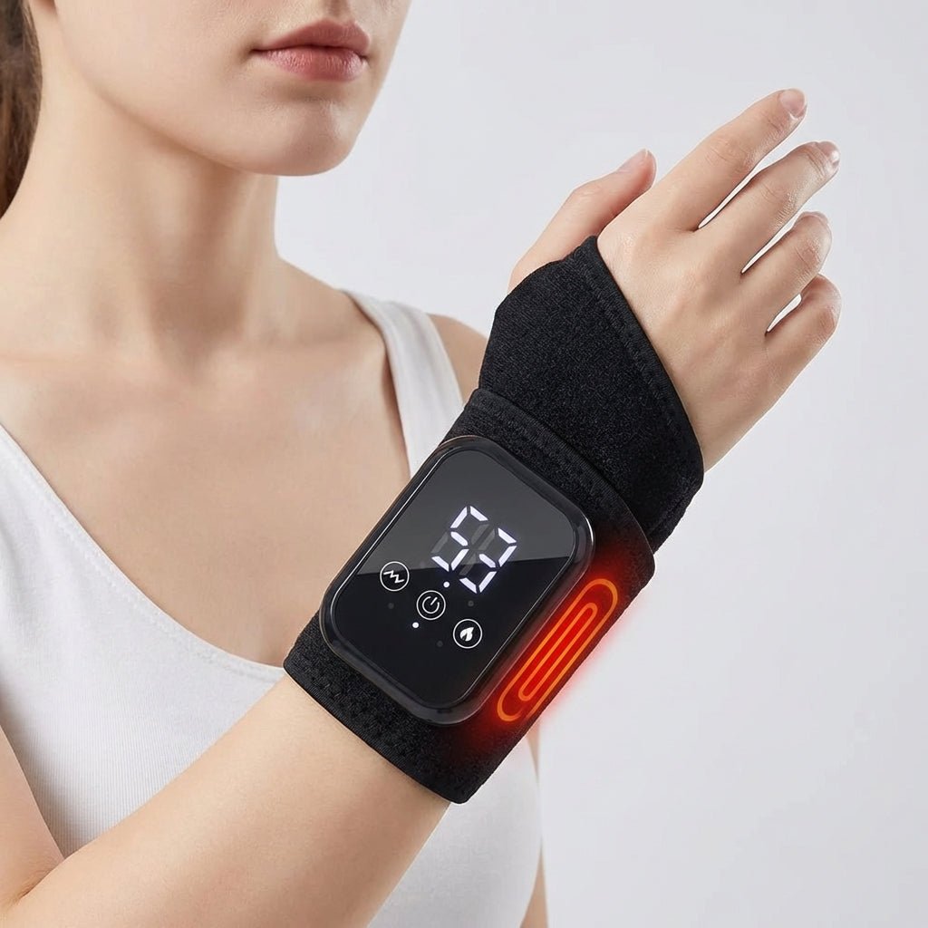 Rechargeable Heated Bandage - Wrist & Ankle Massage 3 Levels