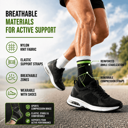 Adjustable Ankle Bandage - Sport Progressive Recovery Return