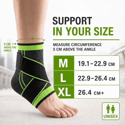Adjustable Ankle Bandage - Sport Progressive Recovery Return
