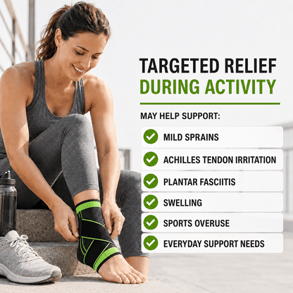Adjustable Ankle Bandage - Sport Progressive Recovery Return