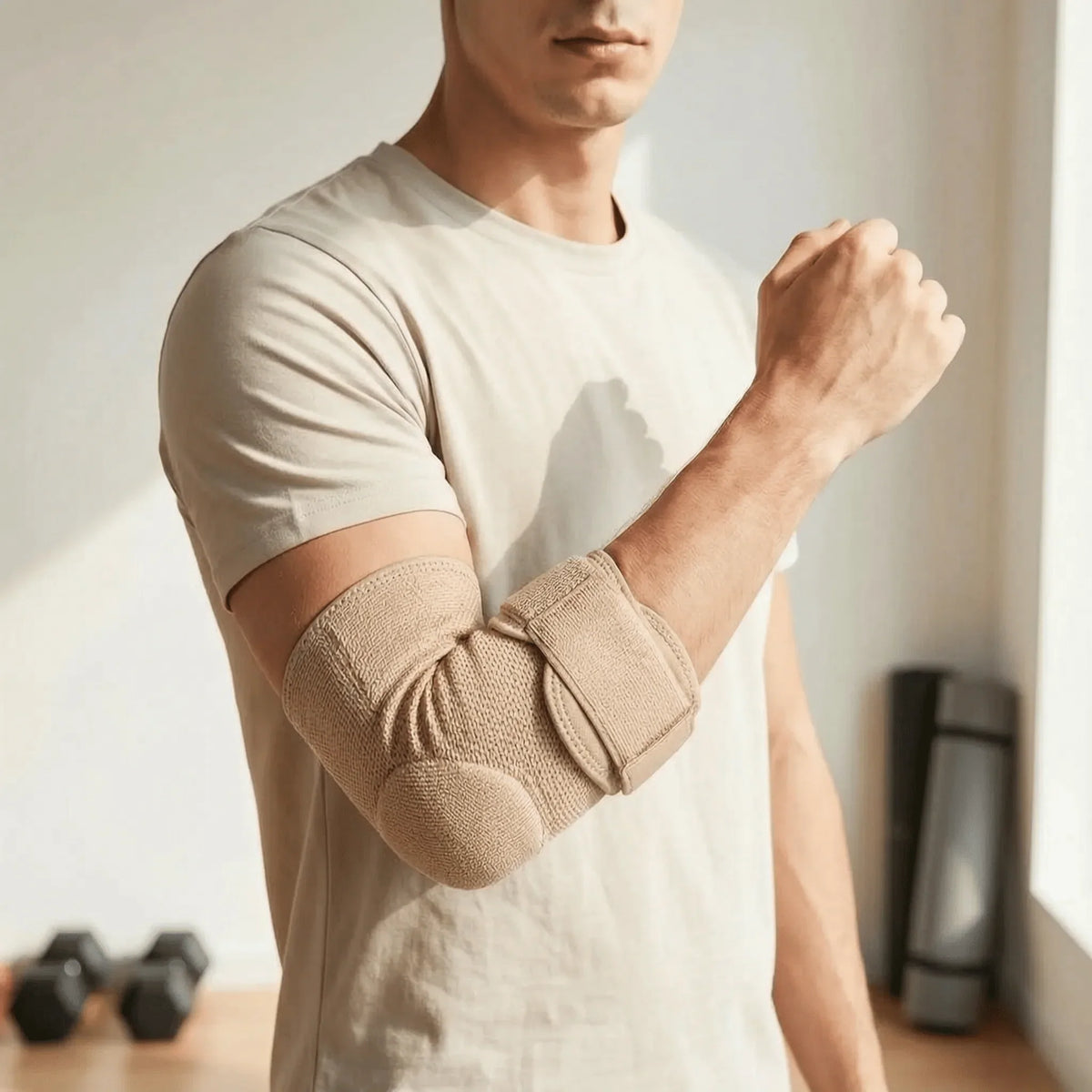 Elbow Support Strap - Racquet Sports Targeted Pressure Low Profile