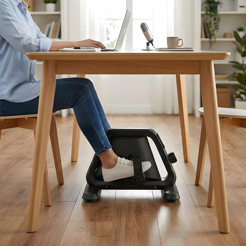Vélo Pédalier Mini Portable pour Bureau — Circulation et Rééducation