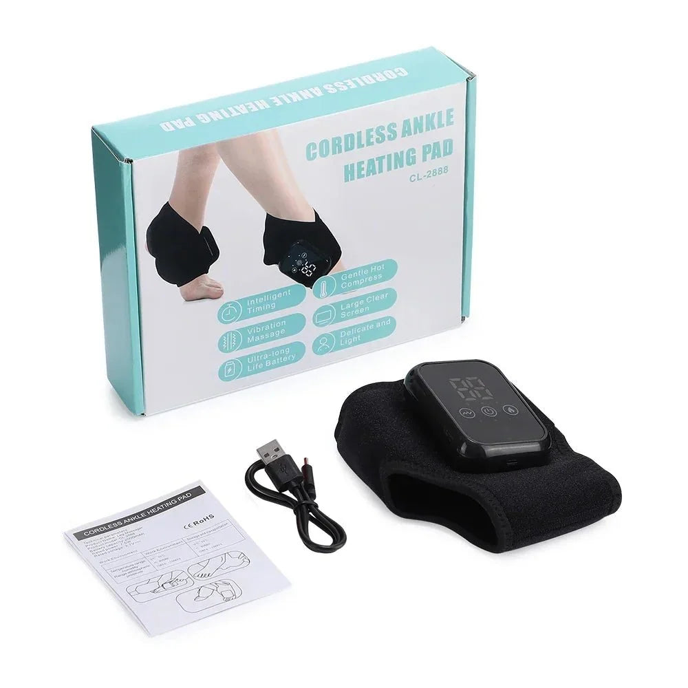 Heated & Vibrating Joint Brace - 5 Heat Levels & 3 Vibration Modes