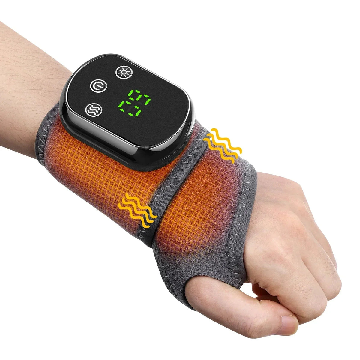 Heated & Vibrating Joint Brace - 5 Heat Levels & 3 Vibration Modes