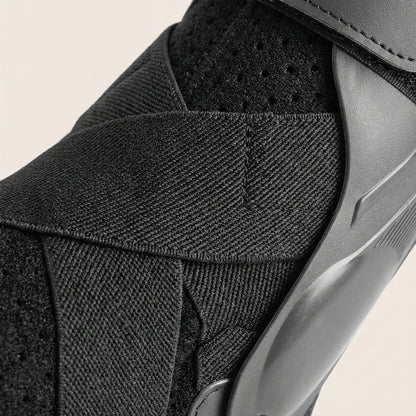 Ankle Brace with Lateral Stabilizers - Low Profile Adjustable