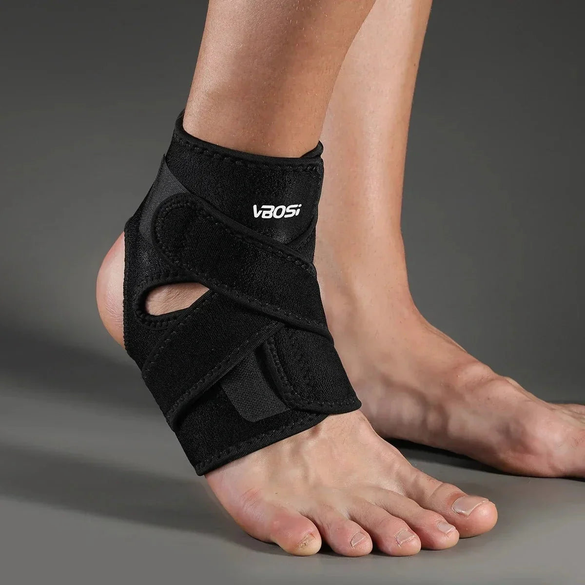 Crossed Compression Ankle Brace - Adjustable Running & Gym