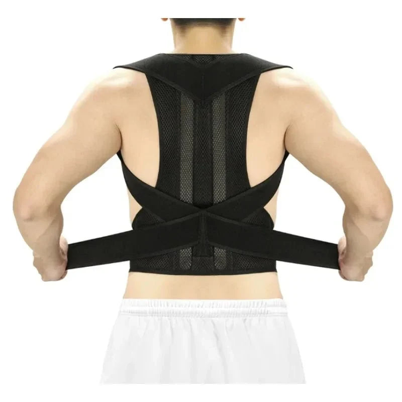 One-Piece Full Back Brace - Complete Spinal Postural Support