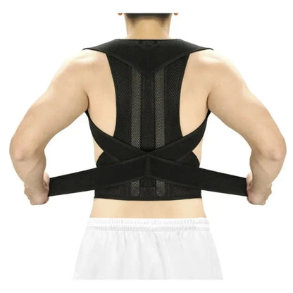 One-Piece Full Back Brace - Complete Spinal Postural Support