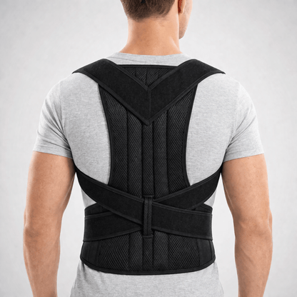 One-Piece Full Back Brace - Complete Spinal Postural Support