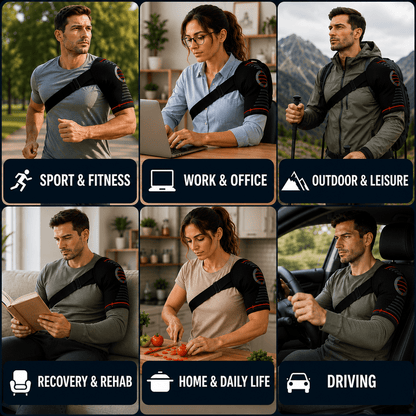 Rotator Cuff Shoulder Brace - Adjustable Sport & Recovery