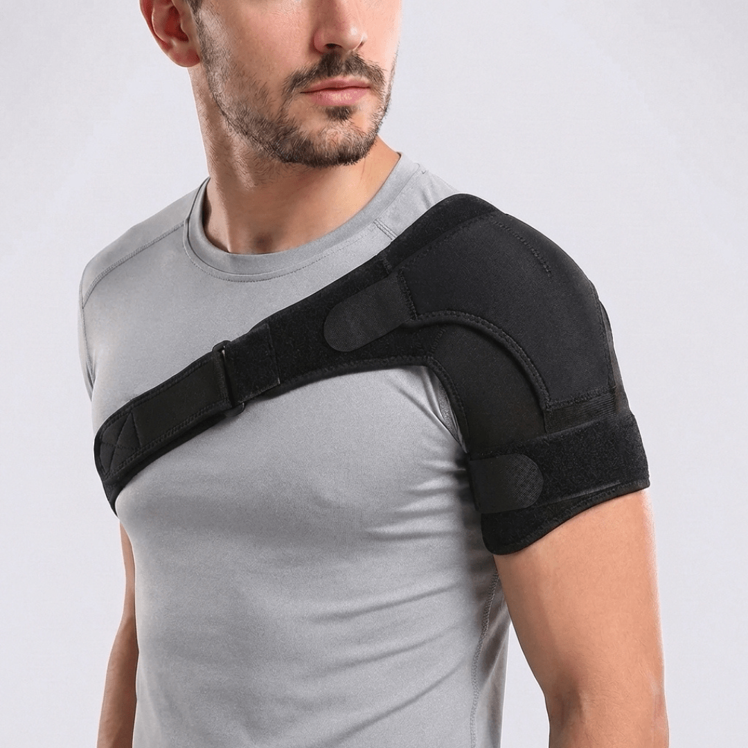 Wraparound Shoulder Brace - Support & Recovery Adjustable