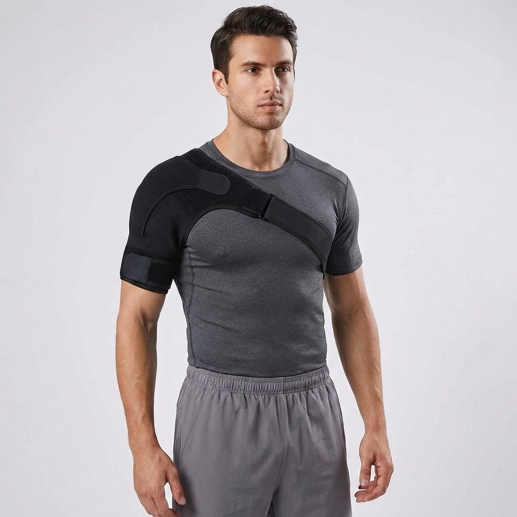 Wraparound Shoulder Brace - Support & Recovery Adjustable