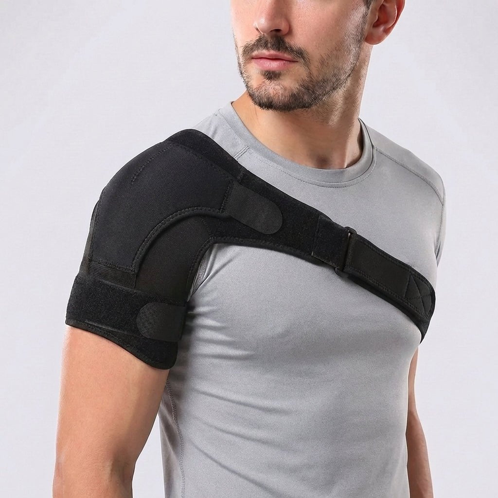 Wraparound Shoulder Brace - Support & Recovery Adjustable