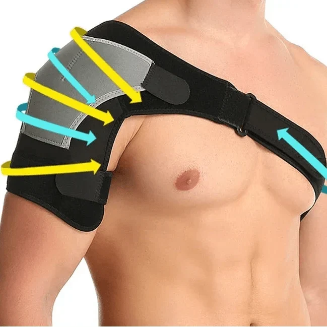 Wraparound Shoulder Brace - Support & Recovery Adjustable