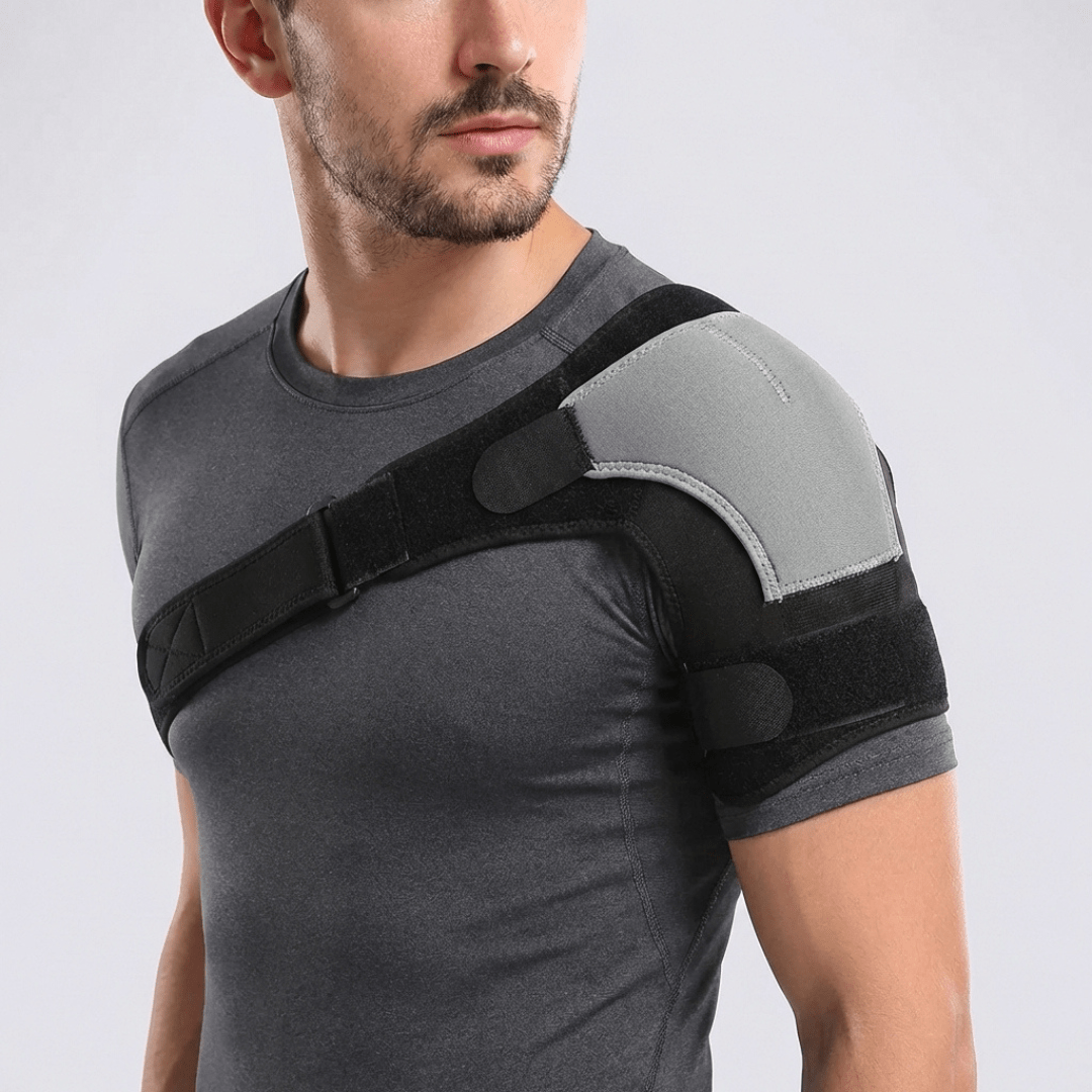 Wraparound Shoulder Brace - Support & Recovery Adjustable
