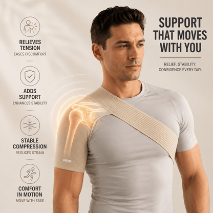 Shoulder & Upper Back Brace Breathable - Pain & Posture Correction