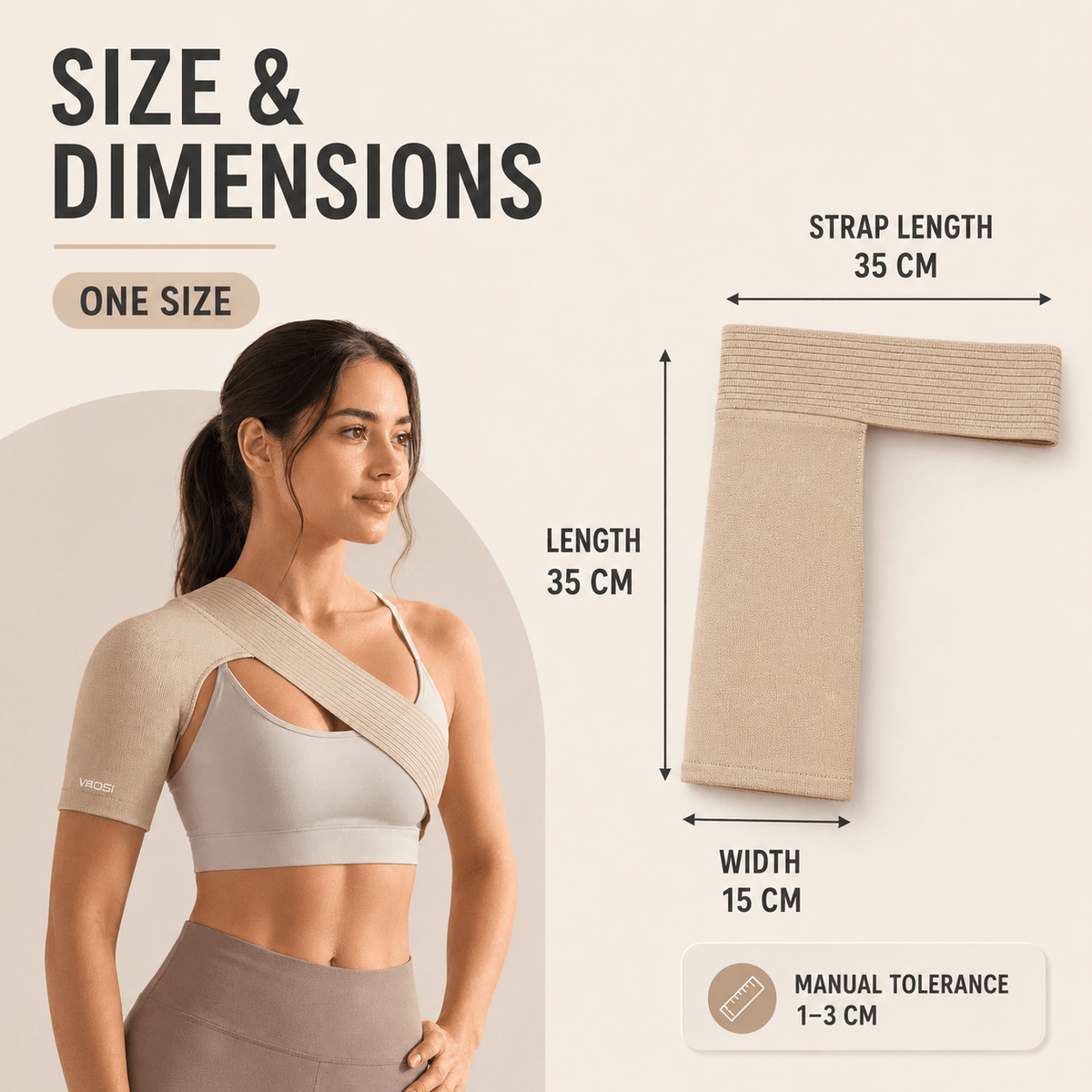 Shoulder & Upper Back Brace Breathable - Pain & Posture Correction