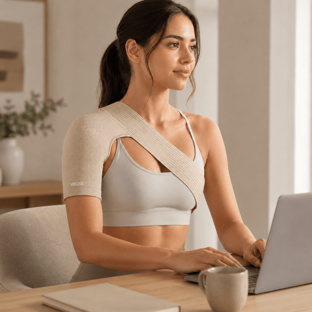 Shoulder & Upper Back Brace Breathable - Pain & Posture Correction