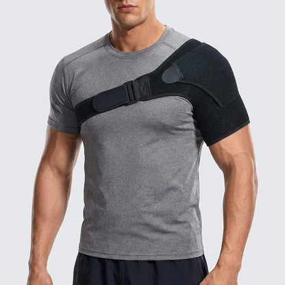 Unilateral Shoulder Brace with Pressure Pad - Adjustable Targeted