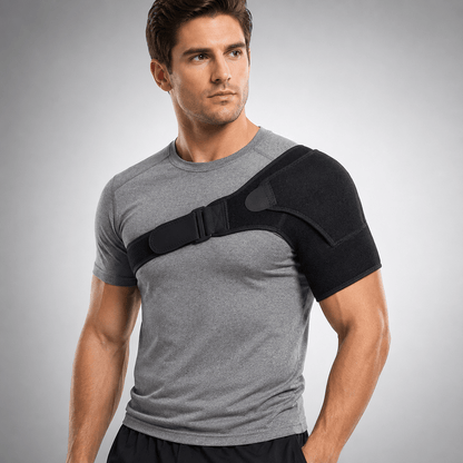 Unilateral Shoulder Brace with Pressure Pad - Adjustable Targeted