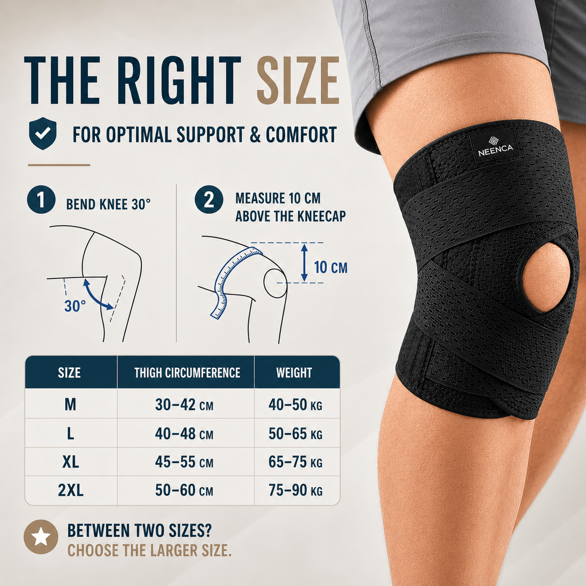 Adjustable Knee Brace with Stabilizers - Sport & Daily Wear