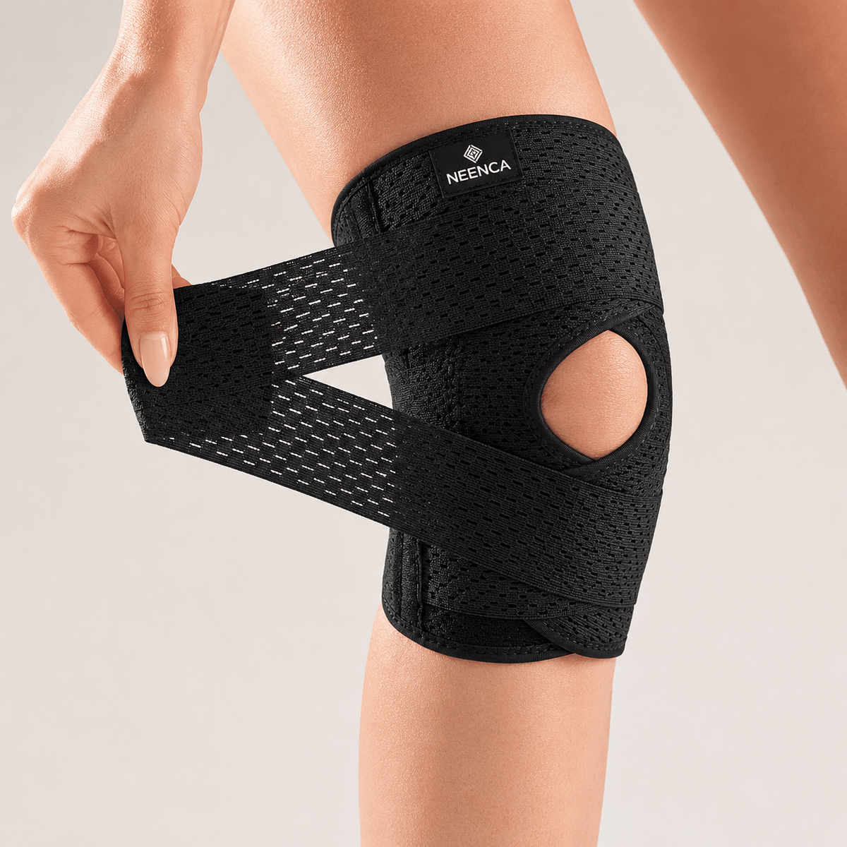 Adjustable Knee Brace with Stabilizers - Sport & Daily Wear