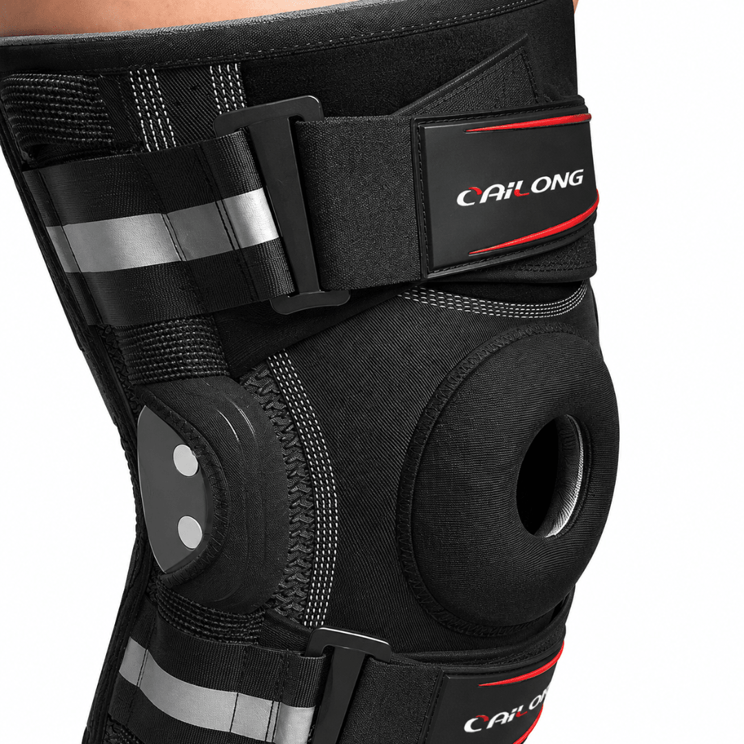 Knee Brace with Stabilizers - Pain Relief & Active Support