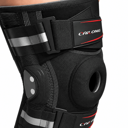 Knee Brace with Stabilizers - Pain Relief & Active Support