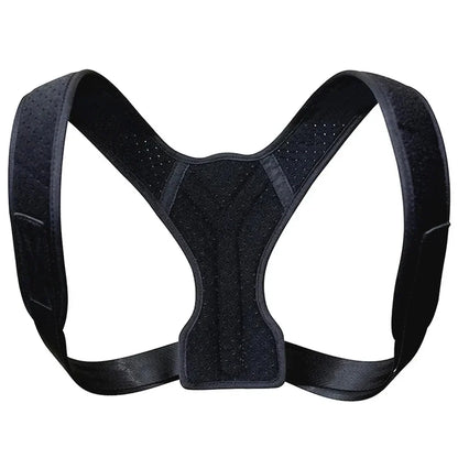 Upper Back Brace Front Closure - Breathable Office & Gym Adjustable