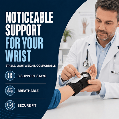 Adjustable Wrist Brace with Splint - Stabilization & Relief