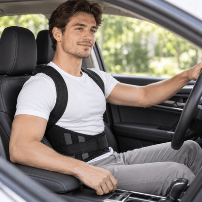 Full Back Posture Brace - Unisex Adjustable Total Support