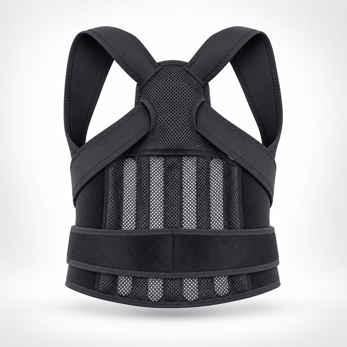 Full Back Posture Brace - Unisex Adjustable Total Support